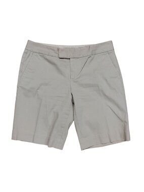 BANANA REPUBLIC Womens 6 Tan Cotton Stretch Bermuda Shorts 30 X 10